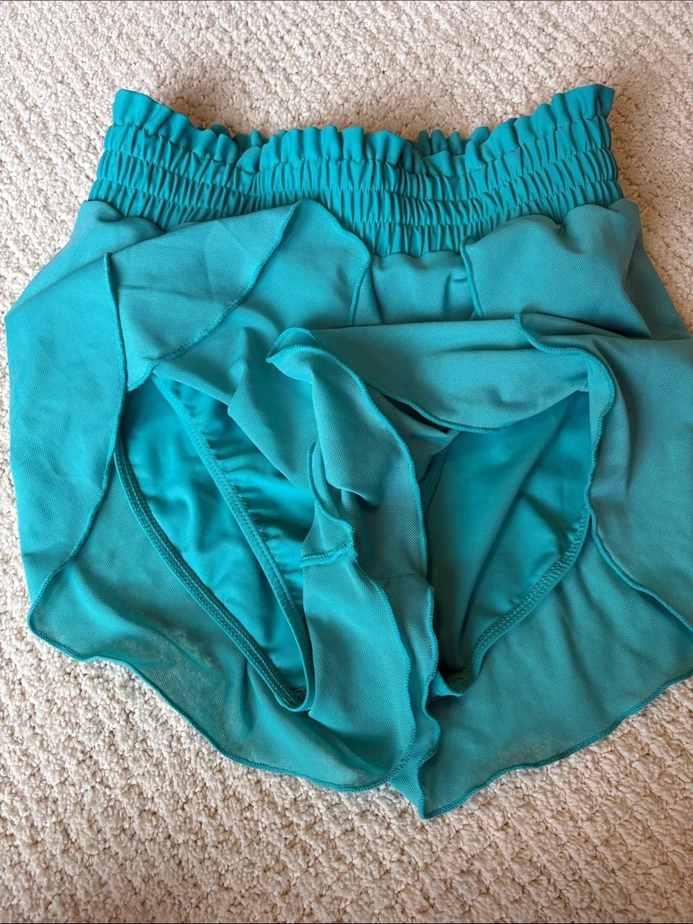 Oh La La Ruffle Waist Shorts